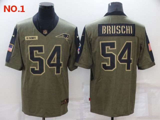 Men's New England Patriots #54 Tedy Bruschi Jerseys-21